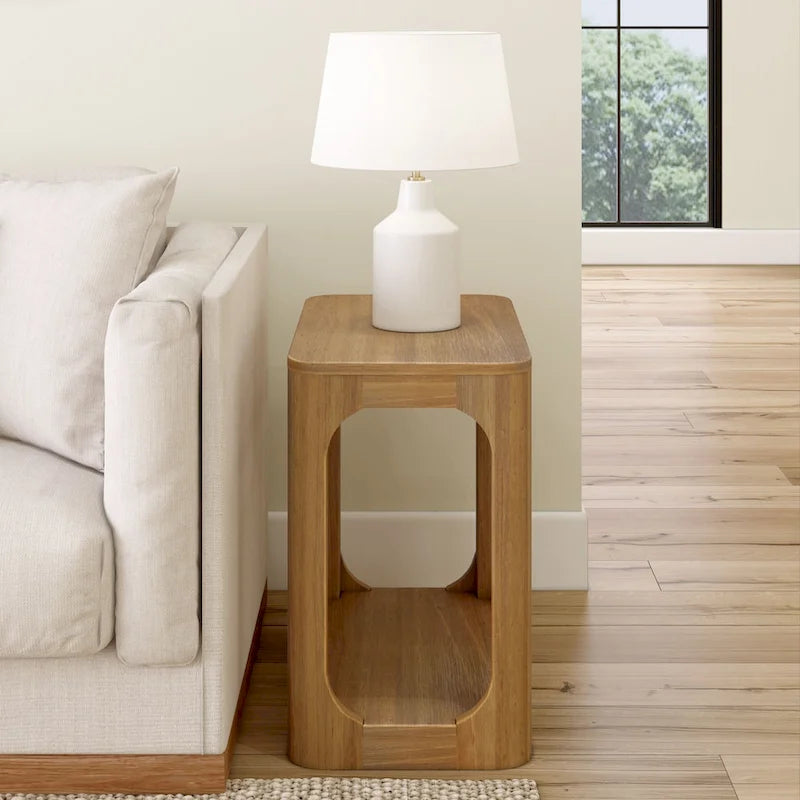 Plank and Beam Forma Rectangular Side Table - 25