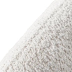 Ophelia Modern Curved Arms Boucle Sofa Couch with Kidney Style Seat and Round Wooden Legs