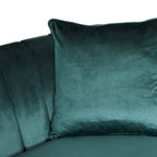 Ansonia Contemporary Velvet 3-seat Sofa by