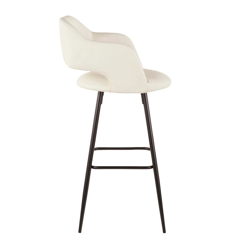 Carson Carrington Vallen Faux Leather Bar Stools (Set of 2) - N/A