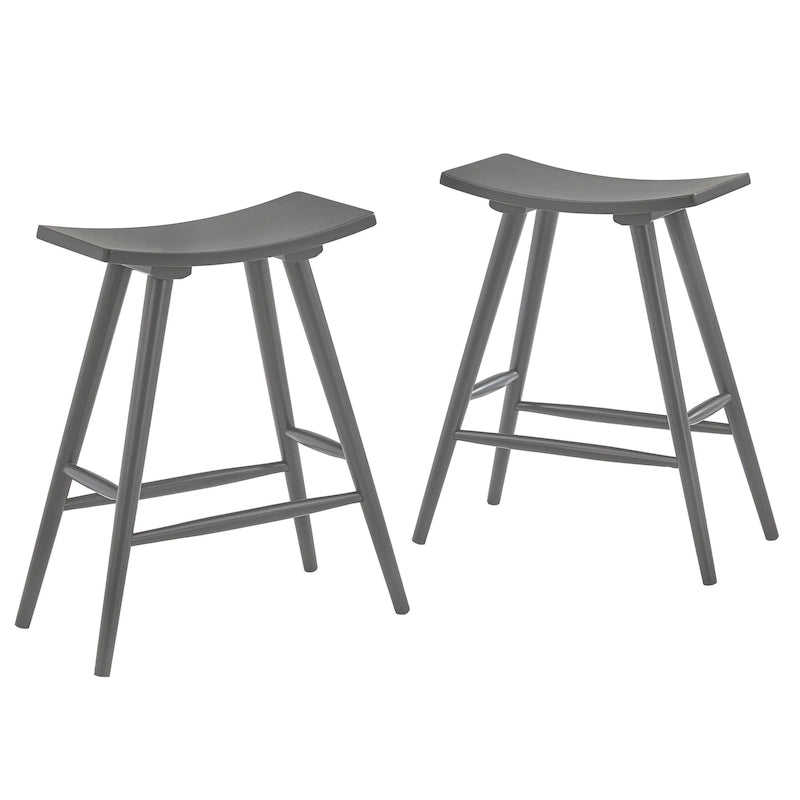 Pinehurst Solid Wood 24 Counter Stool (Set of 2) by  Modern