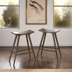 Pinehurst Solid Wood 24 Counter Stool (Set of 2) by  Modern