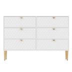 Morden Wood Furniture 6 Drawer Dresser Chest of Drawers Cabinet