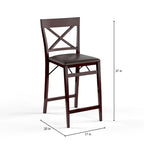 Linon 24-Inch Folding Counter Stool