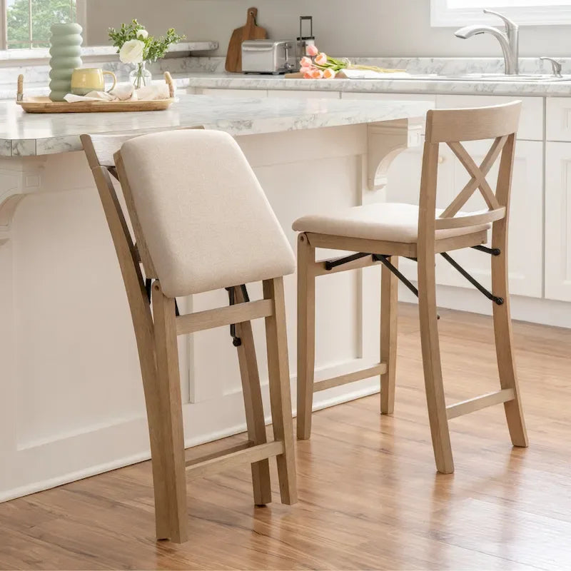 Linon 24-Inch Folding Counter Stool