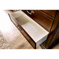Diva Traditional Cherry Solid Wood 6-Drawer Chest by 