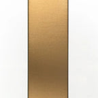 Dixon Geometric X-Base Metal & Glass Side Table in Golden Brass Finish
