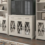 Lennox 46W Farmhouse TV Stand for 65 Inch TV by 