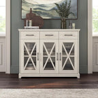 Lennox 46W Farmhouse TV Stand for 65 Inch TV by