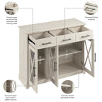 Lennox 46W Farmhouse TV Stand for 65 Inch TV by