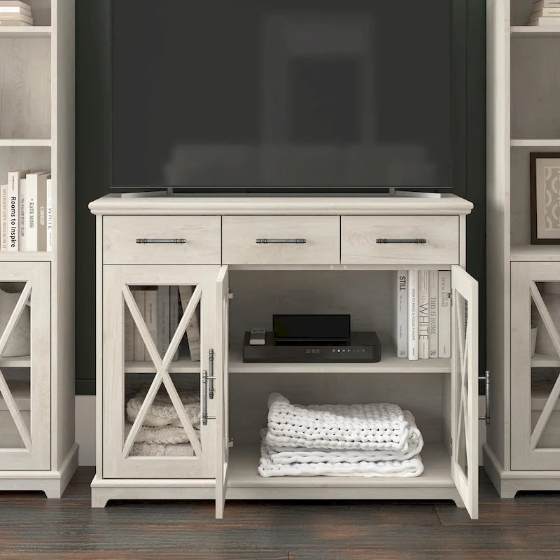 Lennox 46W Farmhouse TV Stand for 65 Inch TV by