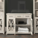 Lennox 46W Farmhouse TV Stand for 65 Inch TV by