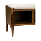 INK+IVY Arcadia Accent Bench with Storage and Upholstered Cushion - 42W x 17D x 19.5H