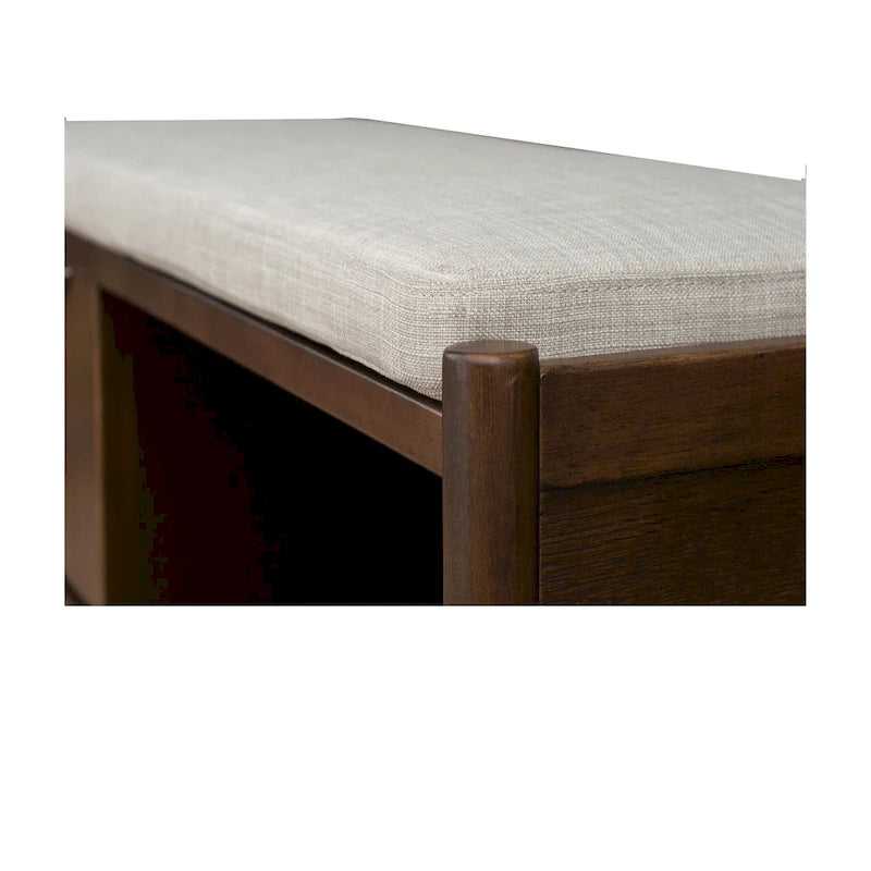 INK+IVY Arcadia Accent Bench with Storage and Upholstered Cushion - 42W x 17D x 19.5H