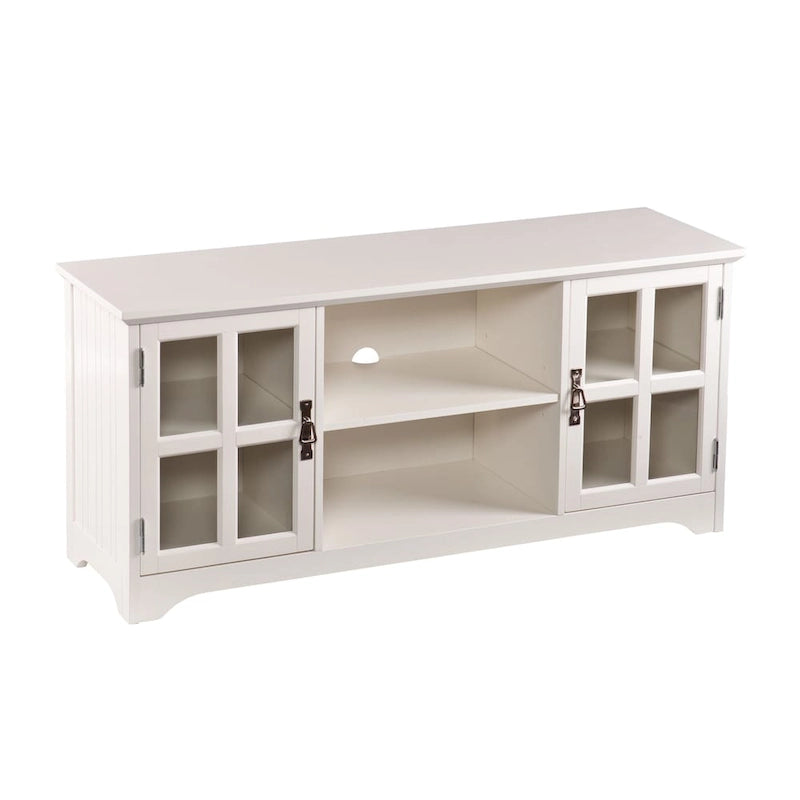 Easton White Media TV Stand for TV's up to 50