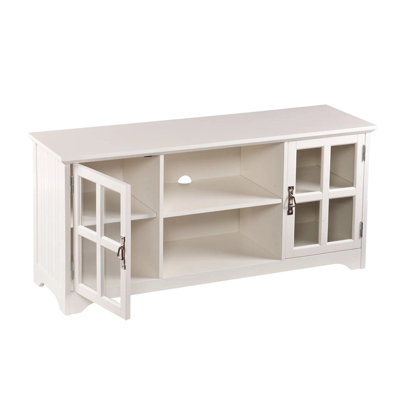 Easton White Media TV Stand for TV's up to 50