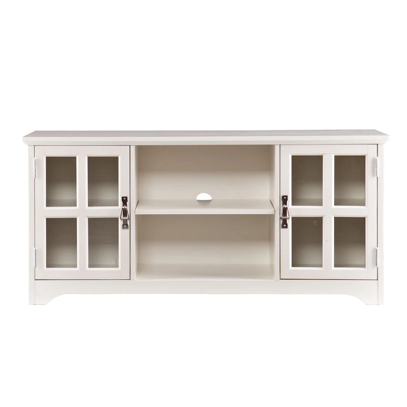 Easton White Media TV Stand for TV's up to 50