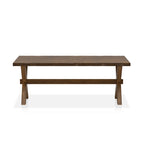 Mav Transitional Walnut 47-inch Solid Wood Coffee Table by