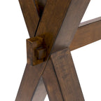 Mav Transitional Walnut 47-inch Solid Wood Coffee Table by
