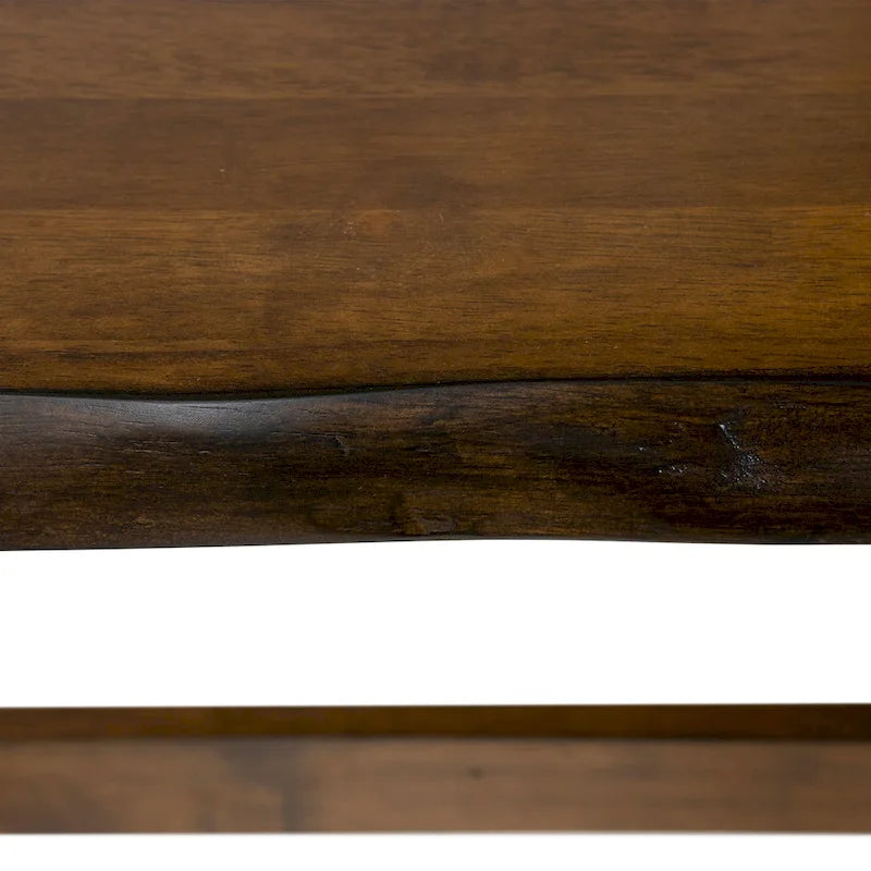 Mav Transitional Walnut 47-inch Solid Wood Coffee Table by