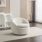 Winnie Modern Swivel Barrel Chair