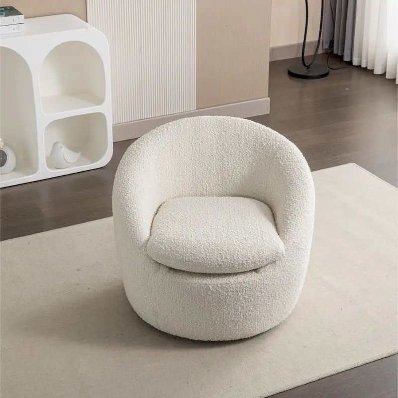 Winnie Modern Swivel Barrel Chair