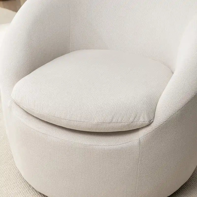 Winnie Modern Swivel Barrel Chair