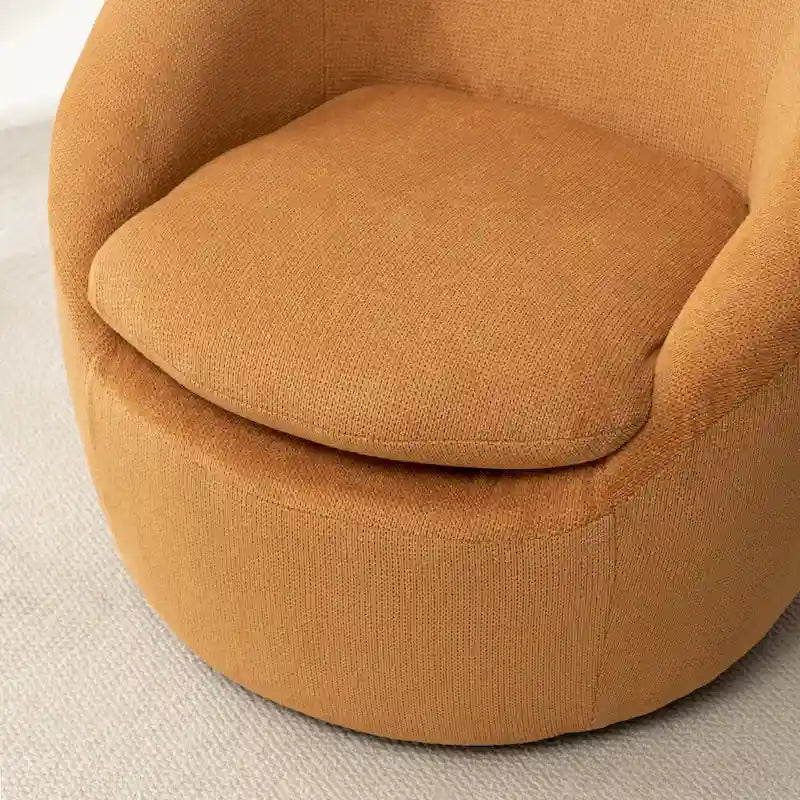 Winnie Modern Swivel Barrel Chair