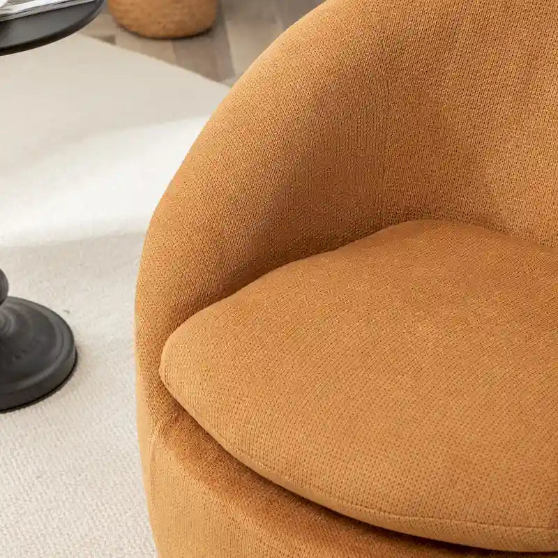 Winnie Modern Swivel Barrel Chair