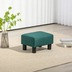 16 Cube Modern Linen Footrest Ottoman