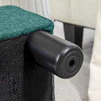 16 Cube Modern Linen Footrest Ottoman