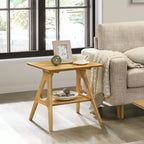 Arona Mid-Century Modern Wood 3-Piece Coffee Table Set