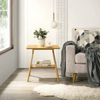Arona Mid-Century Modern Wood 3-Piece Coffee Table Set