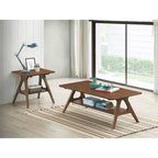Arona Mid-Century Modern Wood 3-Piece Coffee Table Set