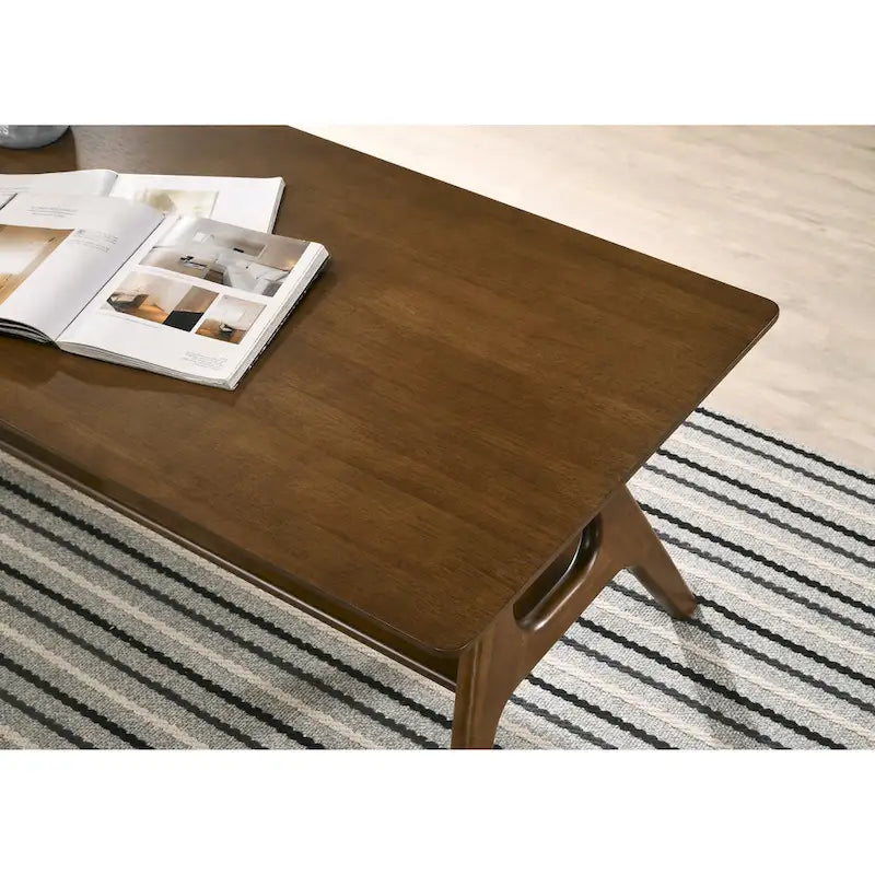 Arona Mid-Century Modern Wood 3-Piece Coffee Table Set