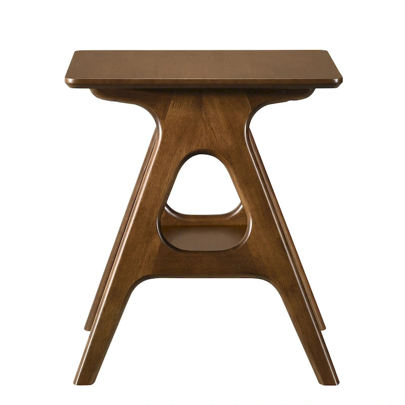 Arona Mid-Century Modern Wood 3-Piece Coffee Table Set