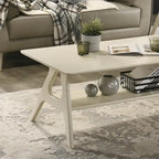 Arona Mid-Century Modern Wood 3-Piece Coffee Table Set