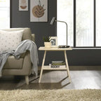 Arona Mid-Century Modern Wood 3-Piece Coffee Table Set