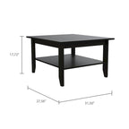 FM Furniture Osceola Coffee Table with Open Shelf