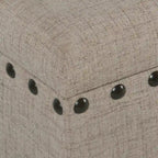 Copper Grove Raush Tufted Linen Storage Bench