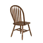 Carolina Crossing Antique Honey Distressed 5 Piece Pedestal Table Set