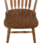 Carolina Crossing Antique Honey Distressed 5 Piece Pedestal Table Set