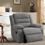 Classic and Traditional Manual Recliner Chair Single Sofa
