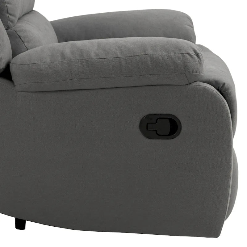 Classic and Traditional Manual Recliner Chair Single Sofa