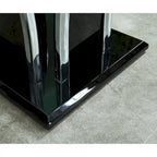 McAvory Modern 47-inch Glass Top 1-Shelf Coffee Table by Silver Orchid