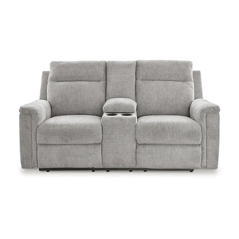 Barnsana Power Reclining Loveseat with Console