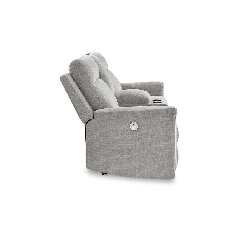Barnsana Power Reclining Loveseat with Console