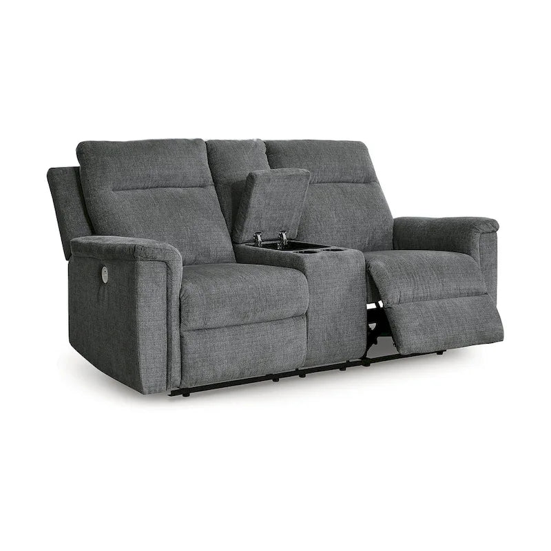 Barnsana Power Reclining Loveseat with Console