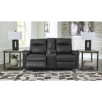 Barnsana Power Reclining Loveseat with Console