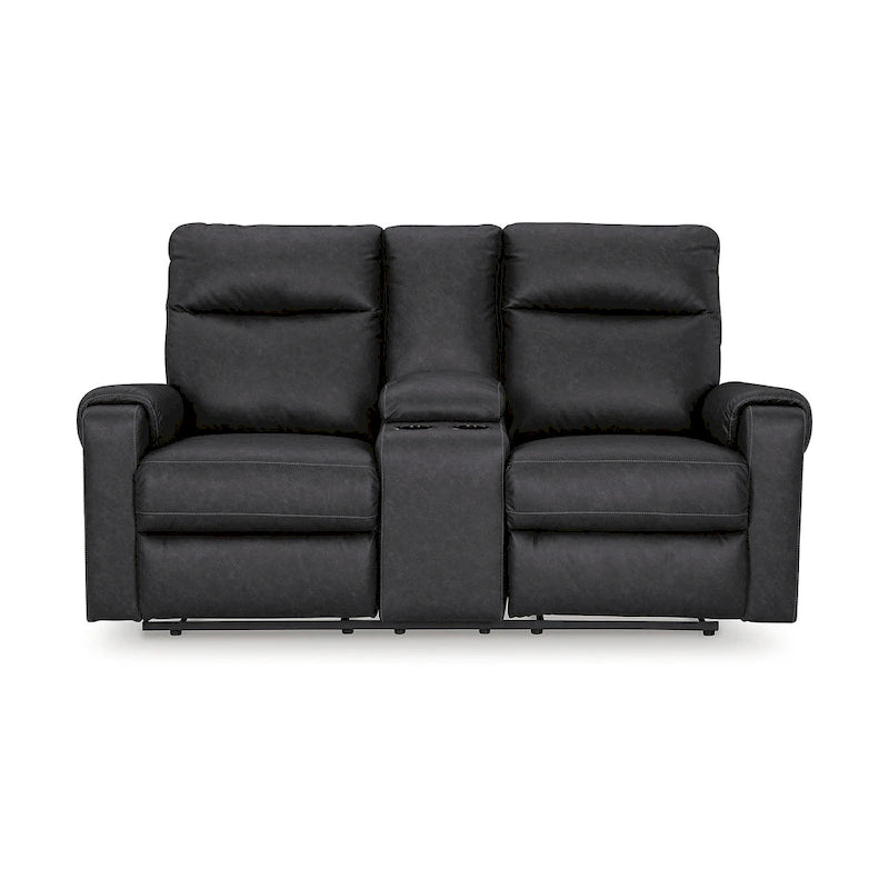 Barnsana Power Reclining Loveseat with Console